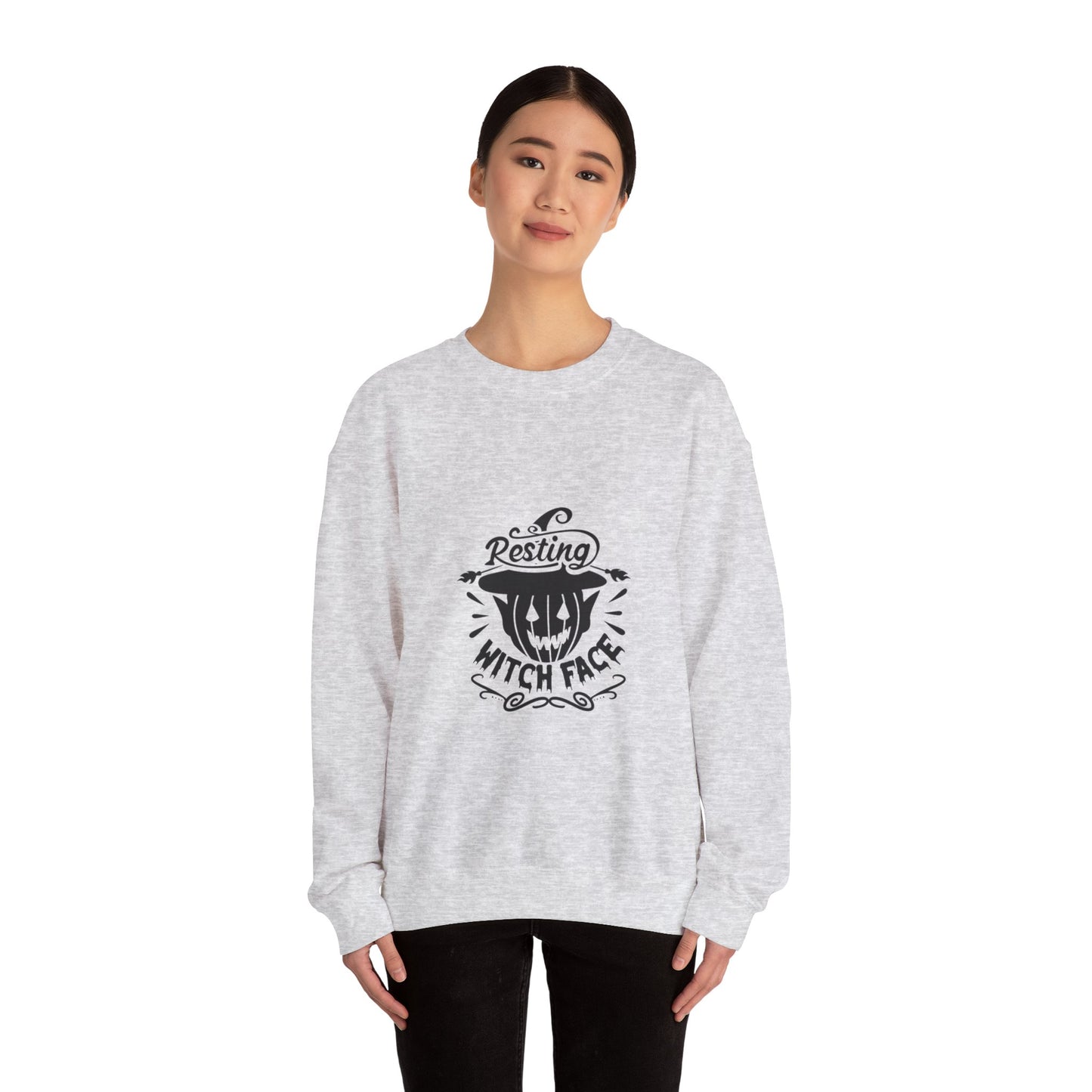 Resting "Witch" Face Crewneck Sweatshirt