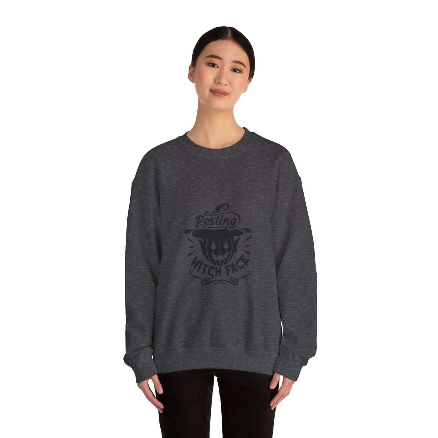 Resting "Witch" Face Crewneck Sweatshirt