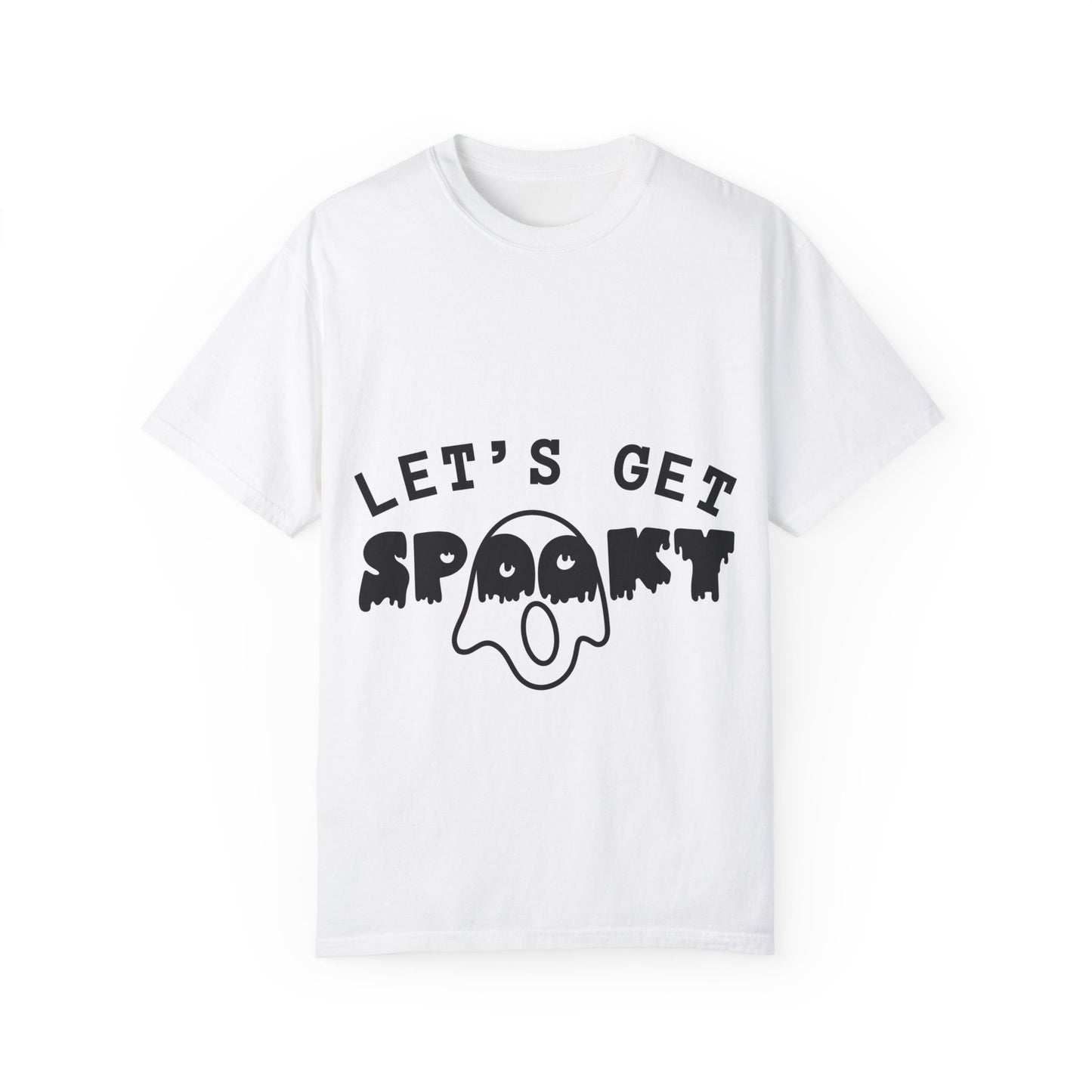 Lets Get Spooky Unisex Garment-Dyed T-shirt