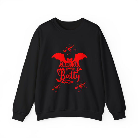 Just A Little Batty Crewneck Sweatshirt