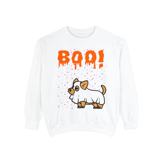 Halloween Boo Dog Sweatshirt