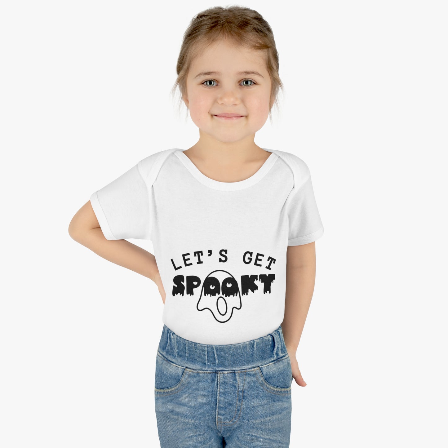 Spooky Infant Baby Rib Bodysuit