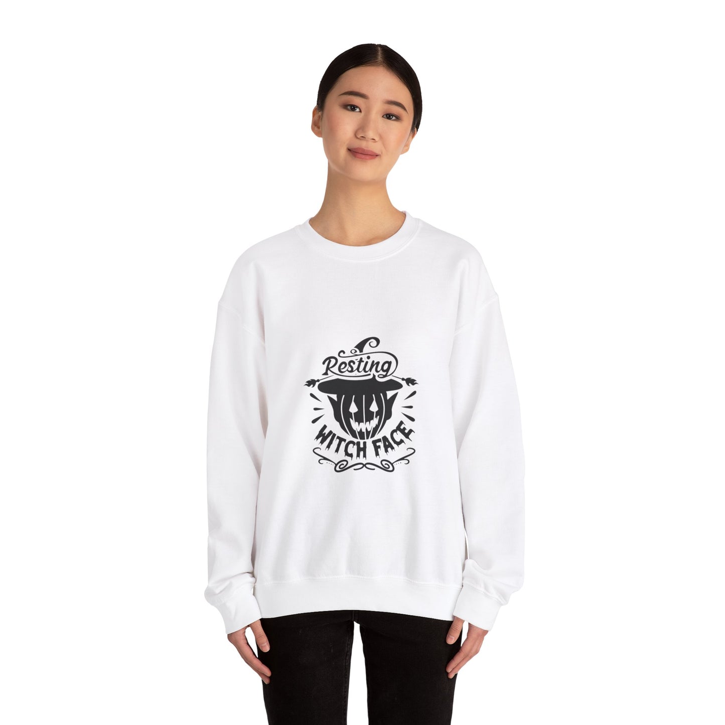 Resting "Witch" Face Crewneck Sweatshirt