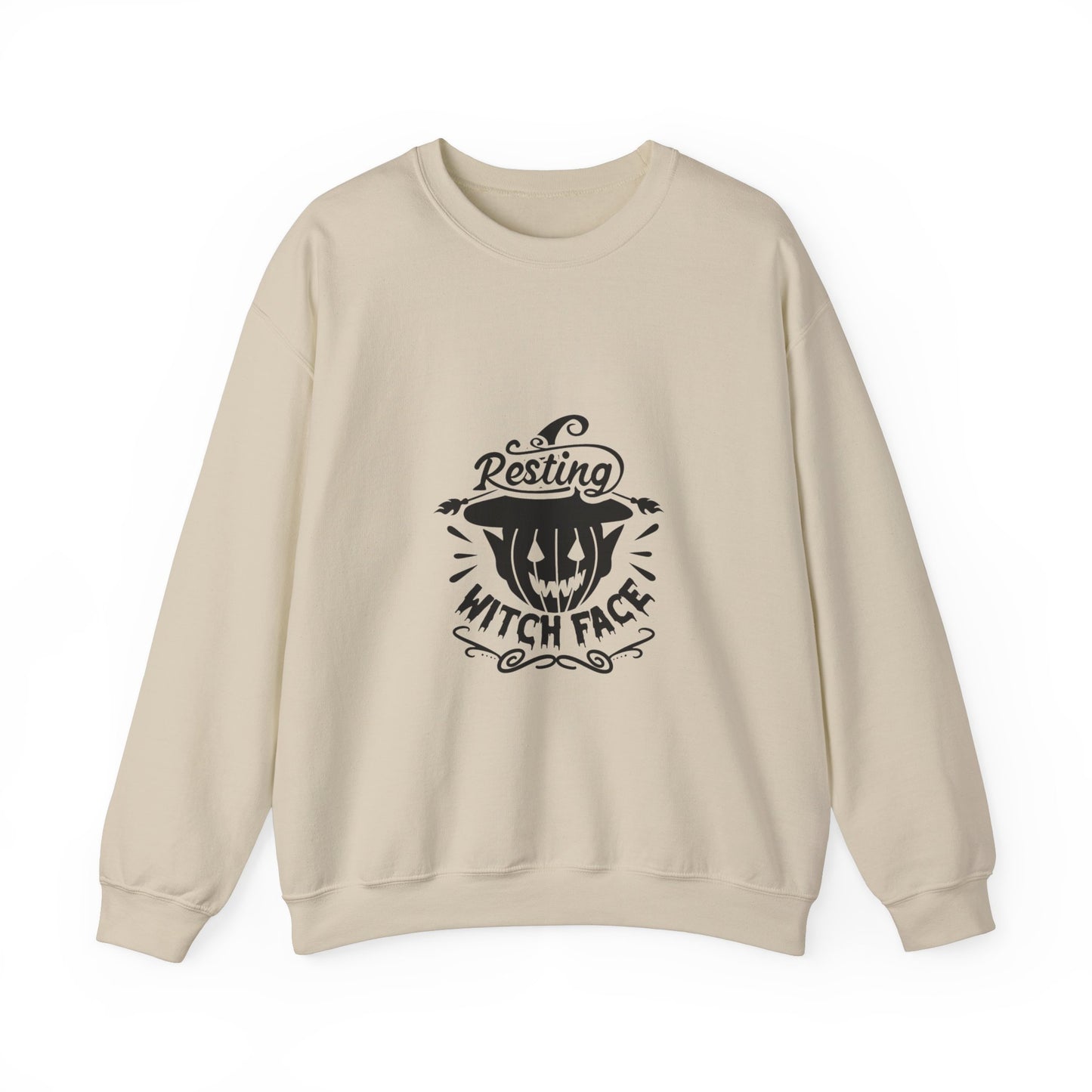 Resting "Witch" Face Crewneck Sweatshirt