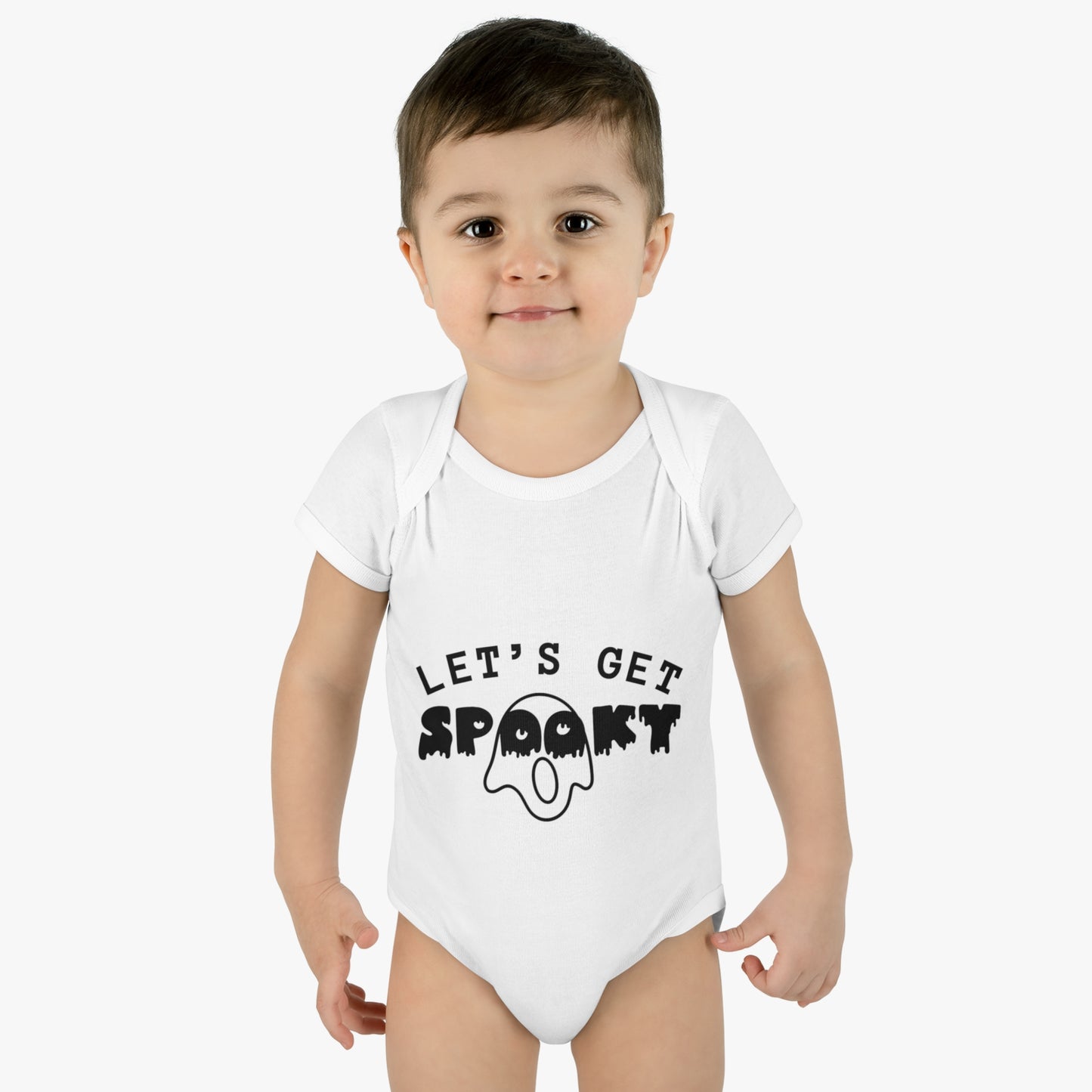 Spooky Infant Baby Rib Bodysuit