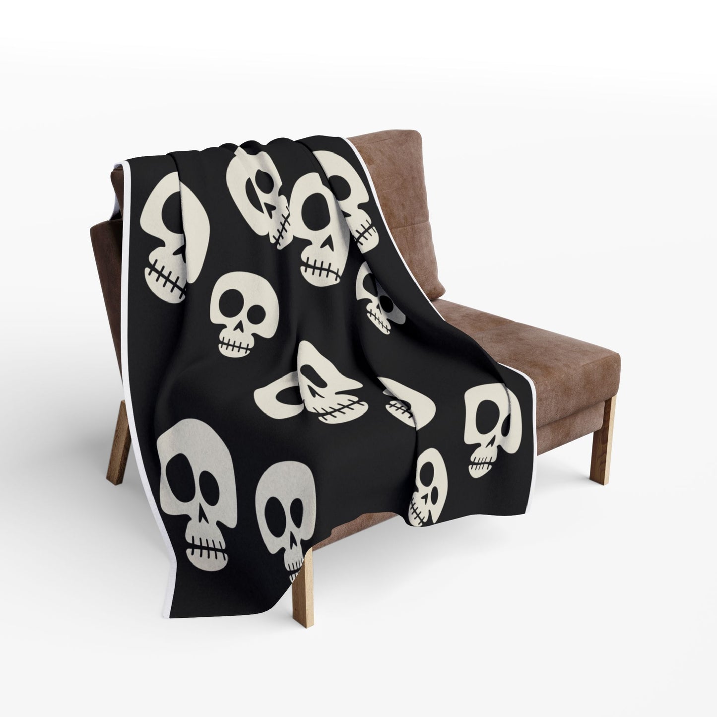 Halloween Fleece Blanket - Spooky Arctic Design