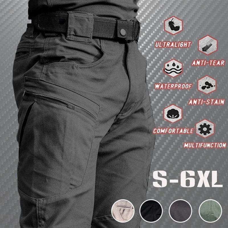 Outdoor Waterproof Tactical Cargo Pants Men