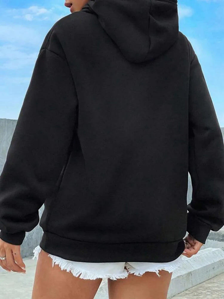 Solid Color Hooded Sweatshirts